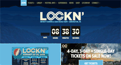 Desktop Screenshot of locknfestival.com